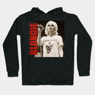 TEXTURE ART-Blondie - Retro Aesthetic Fan Art Hoodie